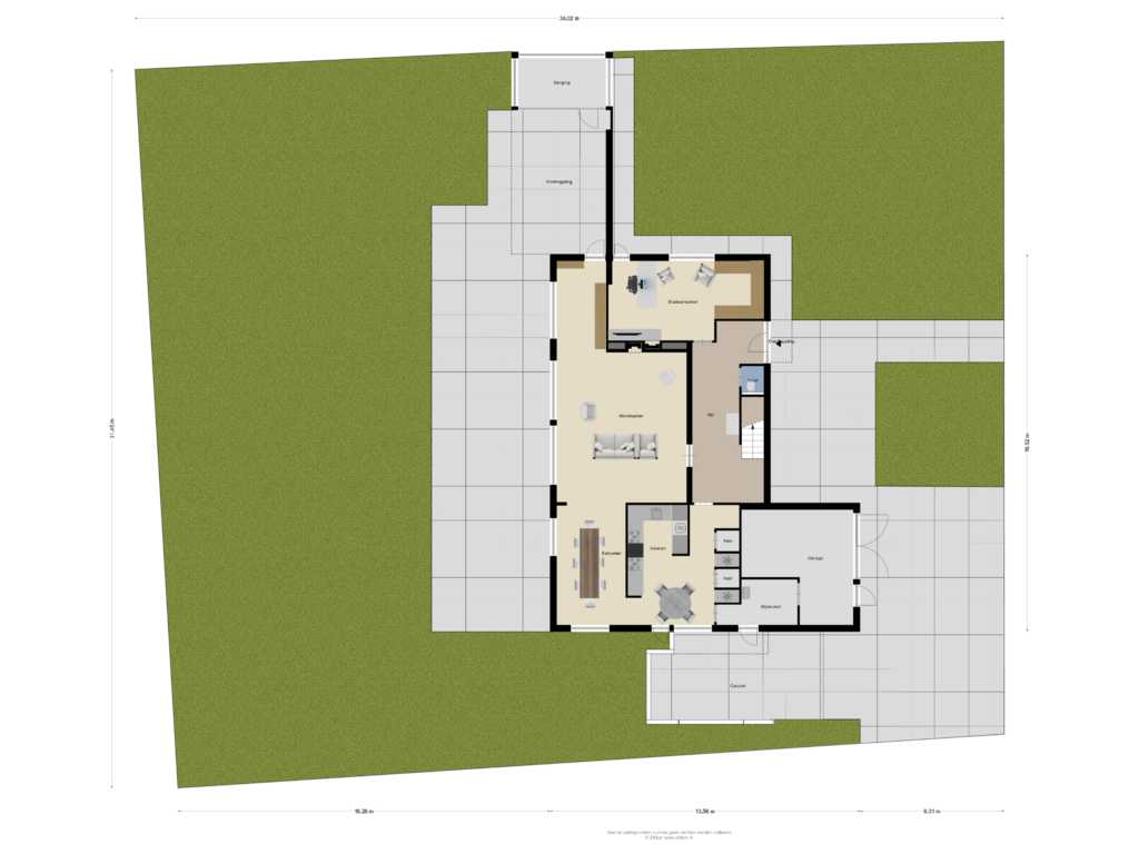 Bekijk plattegrond van Begane grond_Tuin van Singravenlaan 12