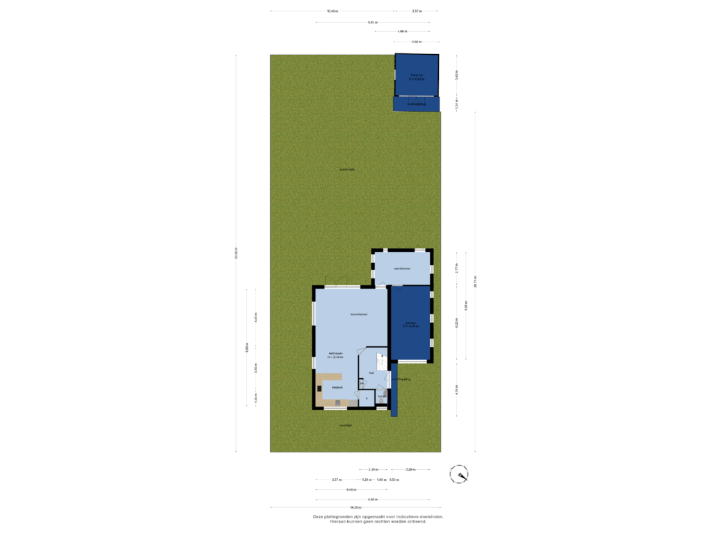 Bekijk plattegrond van Overzicht woning van Breitnerhof 14