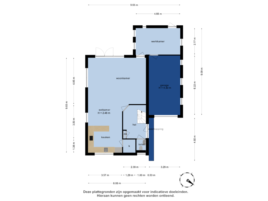 Bekijk plattegrond van Begane grond van Breitnerhof 14