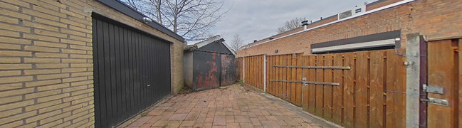 Bekijk 360° foto van achtertuin van Broekwal 80