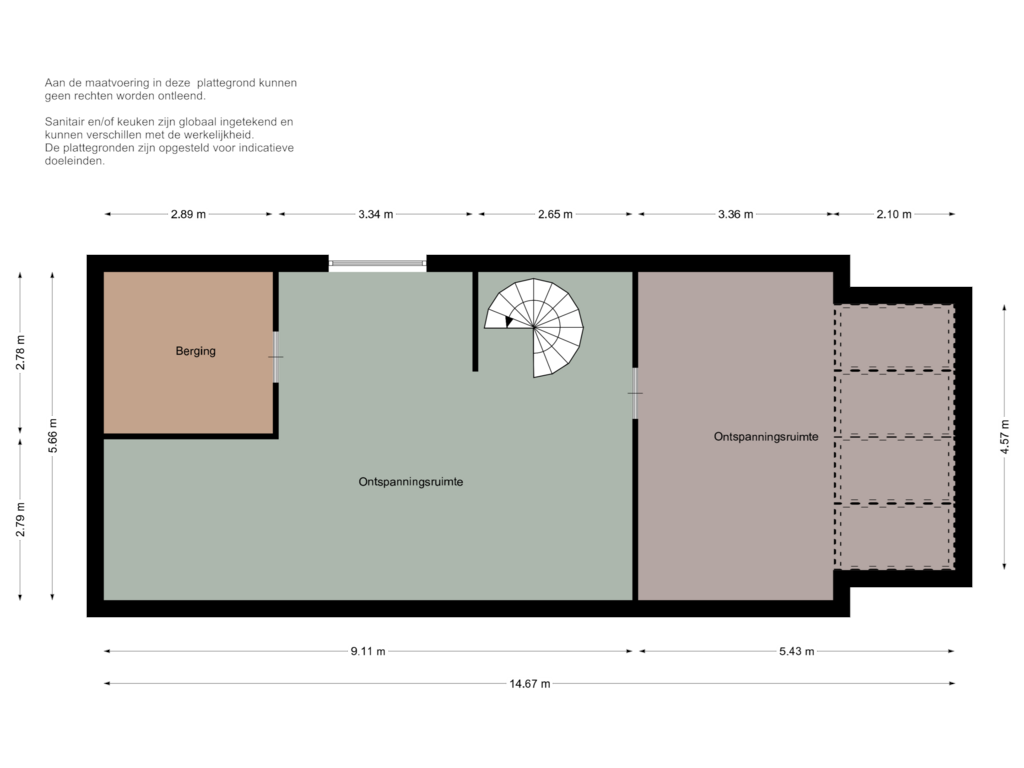 Bekijk plattegrond van Gastenverblijf parterre van Westerweg 14