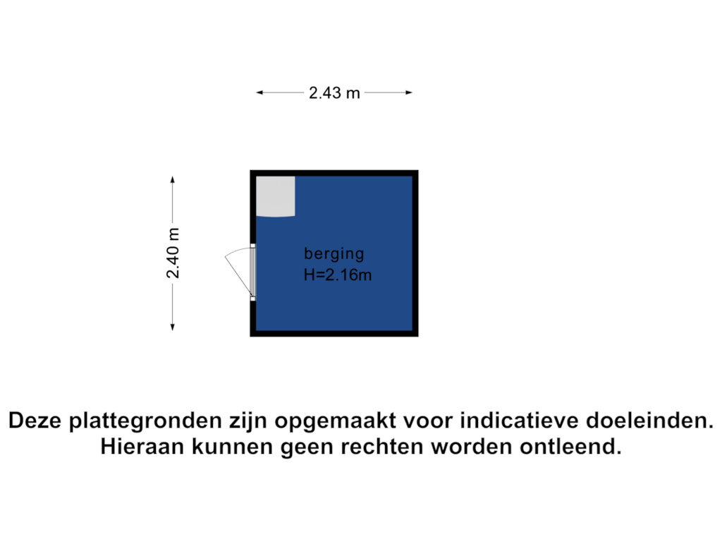 Bekijk plattegrond van Berging van Monceaupark 1