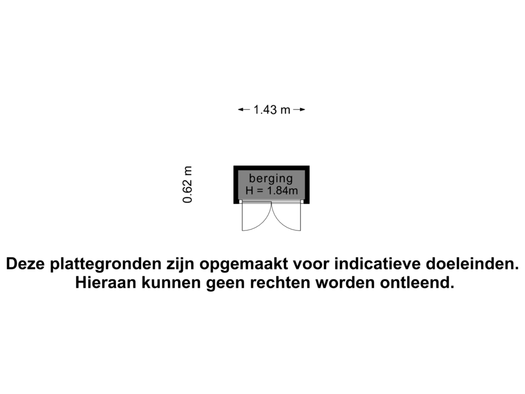 Bekijk plattegrond van berging 2 van Vlier 12