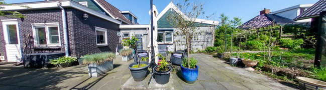 View 360° photo of Achtertuin of Nieuwstraat 9