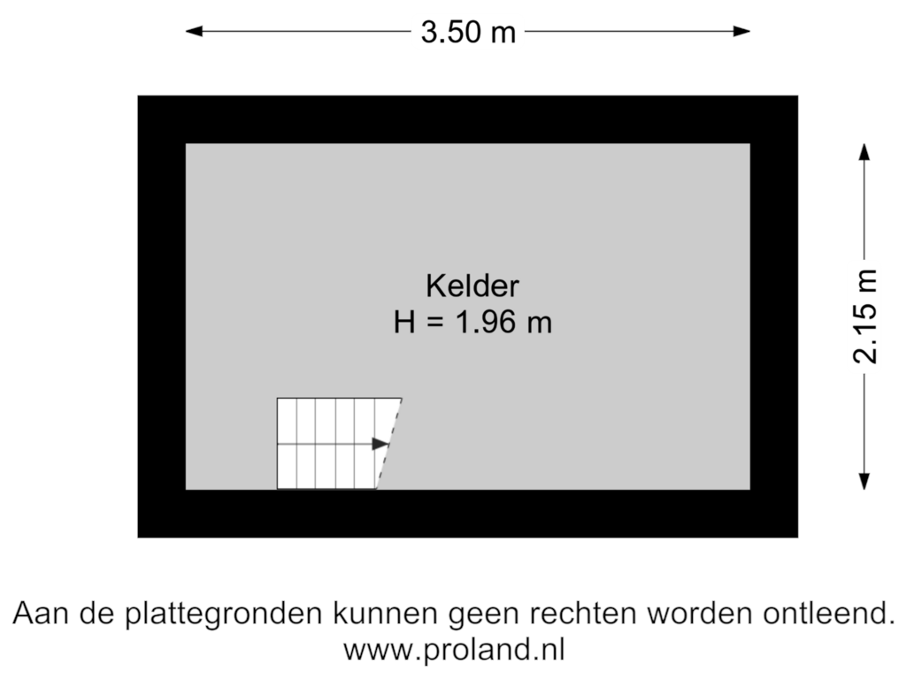 Bekijk plattegrond van Kelder van Nieuwstraat 9