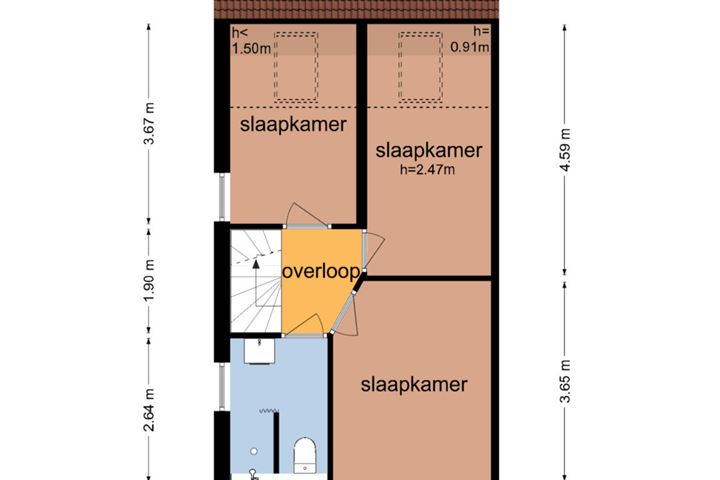 Bekijk foto 59 van Herman Olijslagerstraat 25