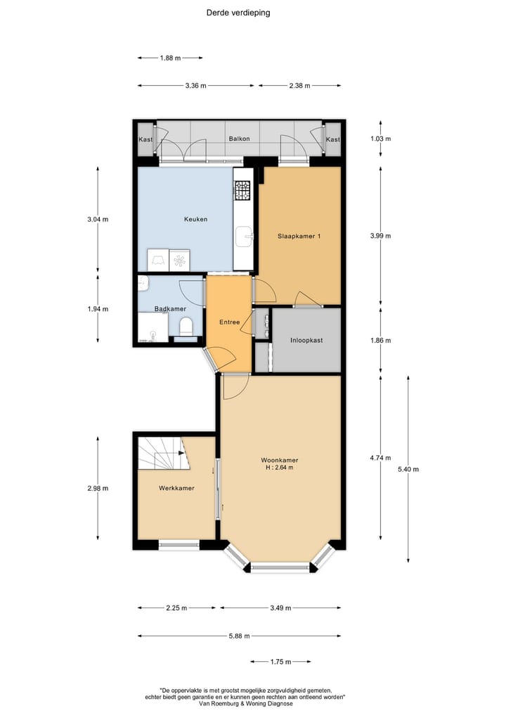 Foto 28 van Bloys van Treslongstraat 48-3