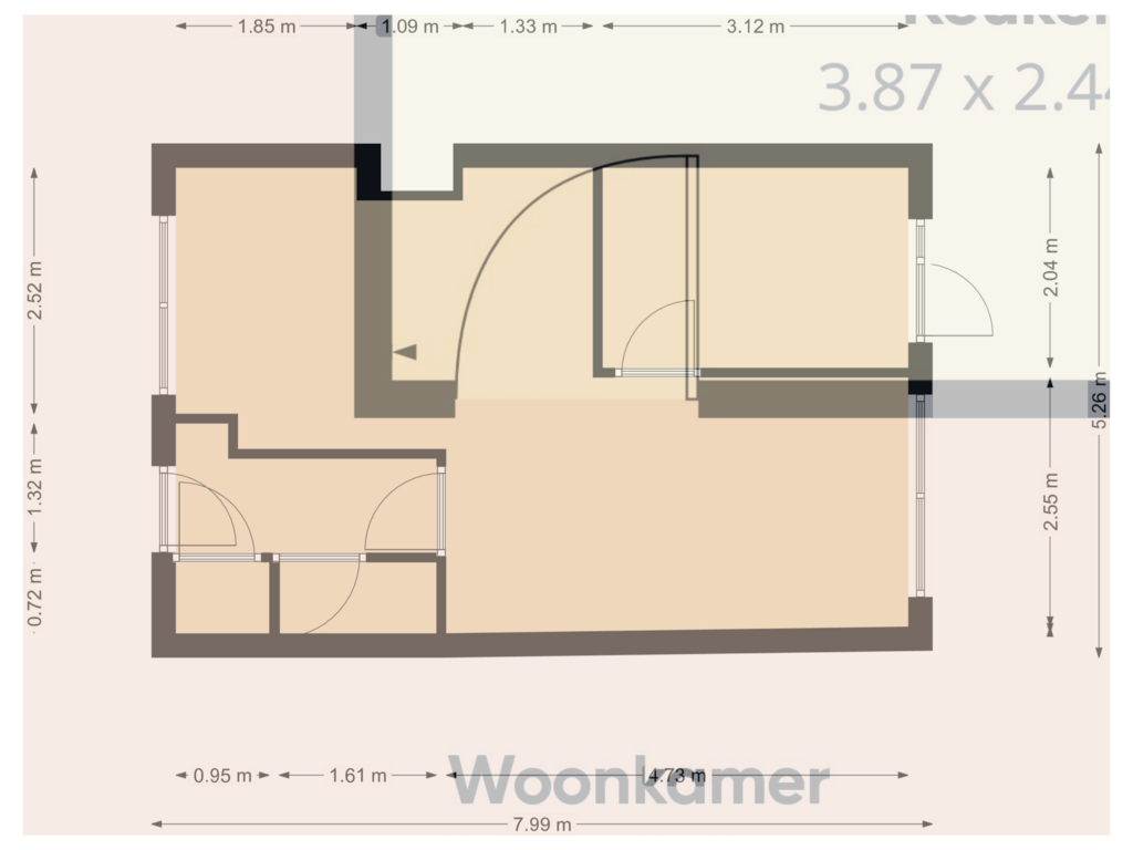 Bekijk plattegrond van First floor van Schuberthof 94