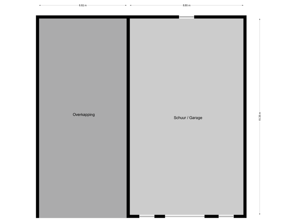 View floorplan of Floor 2 of Dorpsweg 164