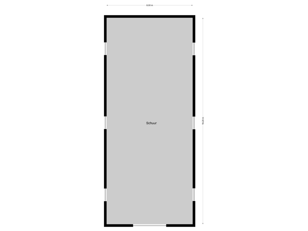 View floorplan of Floor 3 of Dorpsweg 164