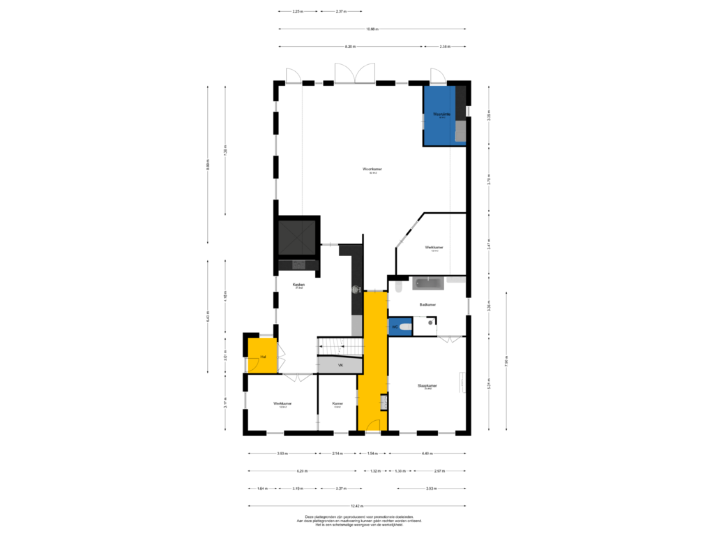 Bekijk plattegrond van Begane Grond van Dorpsstraat 15