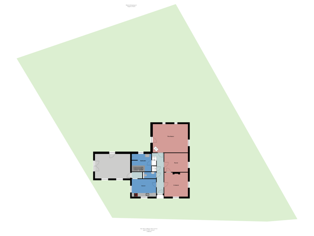 Bekijk plattegrond van Situatie van Babberichseweg 42