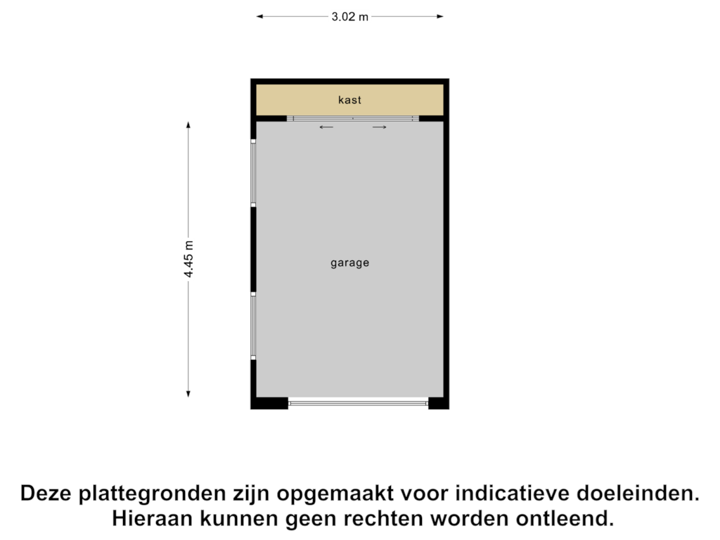 Bekijk plattegrond van Garage van De Hoef 5