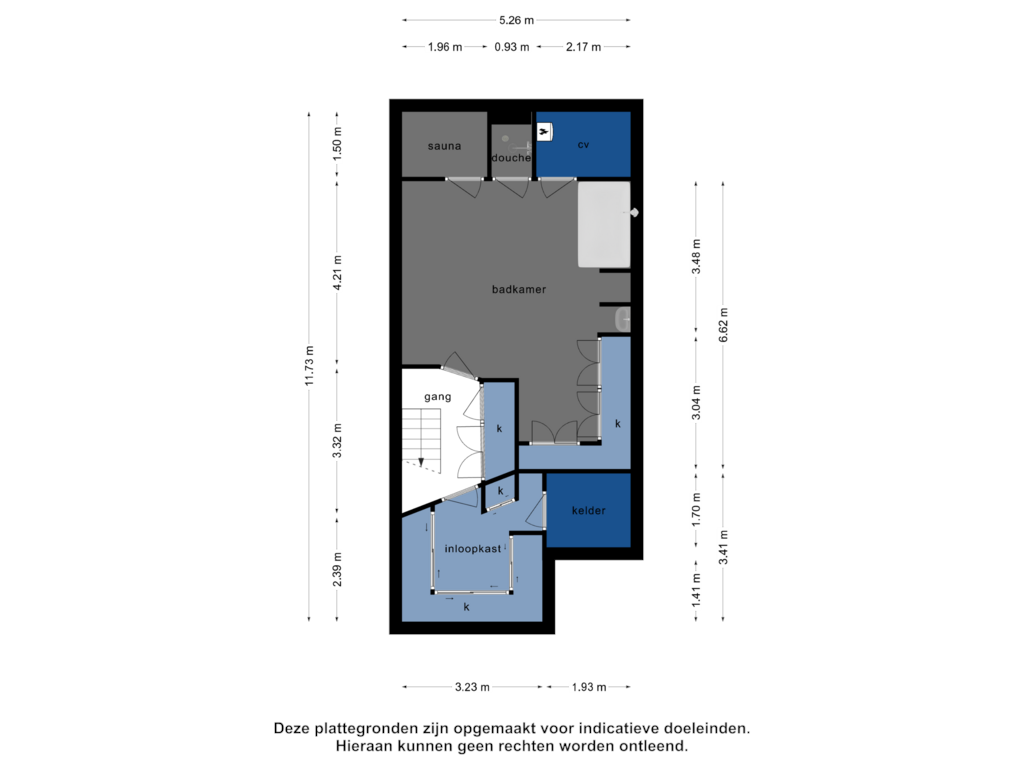 Bekijk plattegrond van Souterrain van Ogier van Cralingenpark 21