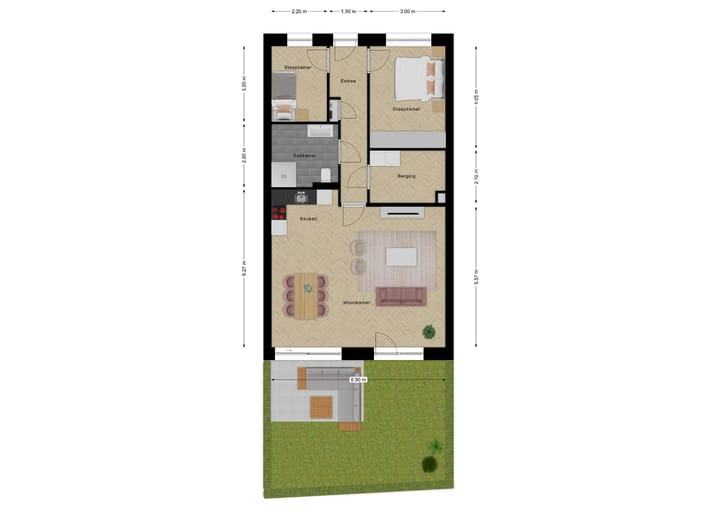 Foto 13 van Brugwachter begane grond (Bouwnr. 4)