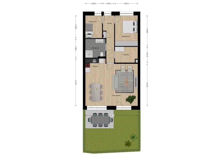 Foto 12 van Brugwachter begane grond (Bouwnr. 4)