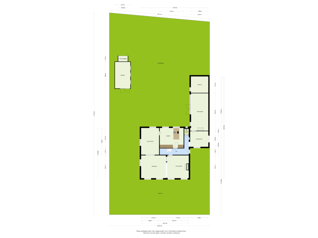 Bekijk plattegrond van Woning overzicht van Kerkstraat 5