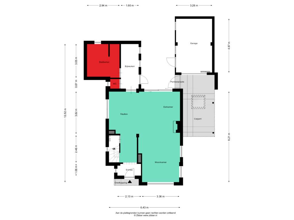 Bekijk plattegrond van Begane Grond van Schadewijkstraat 33