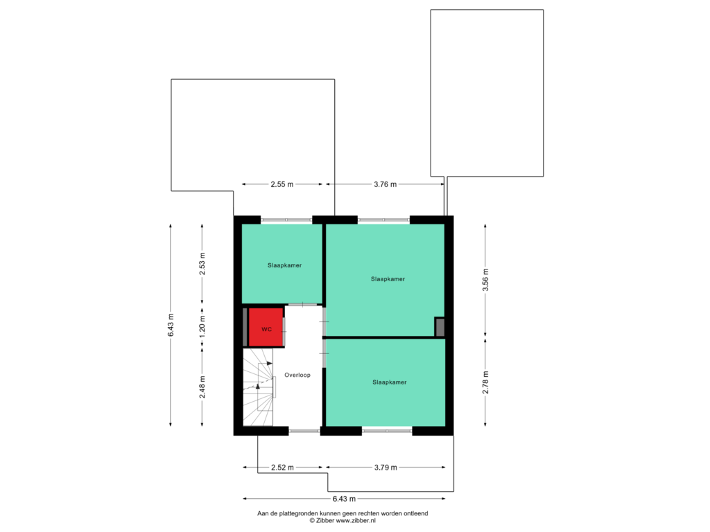 Bekijk plattegrond van Eerste Verdieping van Schadewijkstraat 33