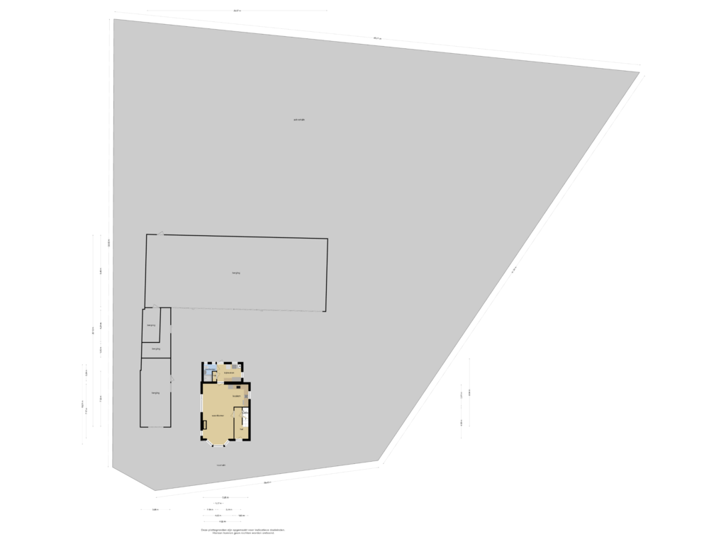 View floorplan of Begane grond of Kleidijk 180