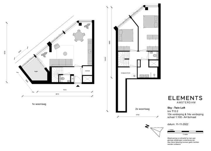 Foto 3 van Elements | Sky Twin loft (Bouwnr. T 13.2)