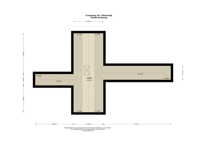 Foto 64 van Corleseweg 10-A