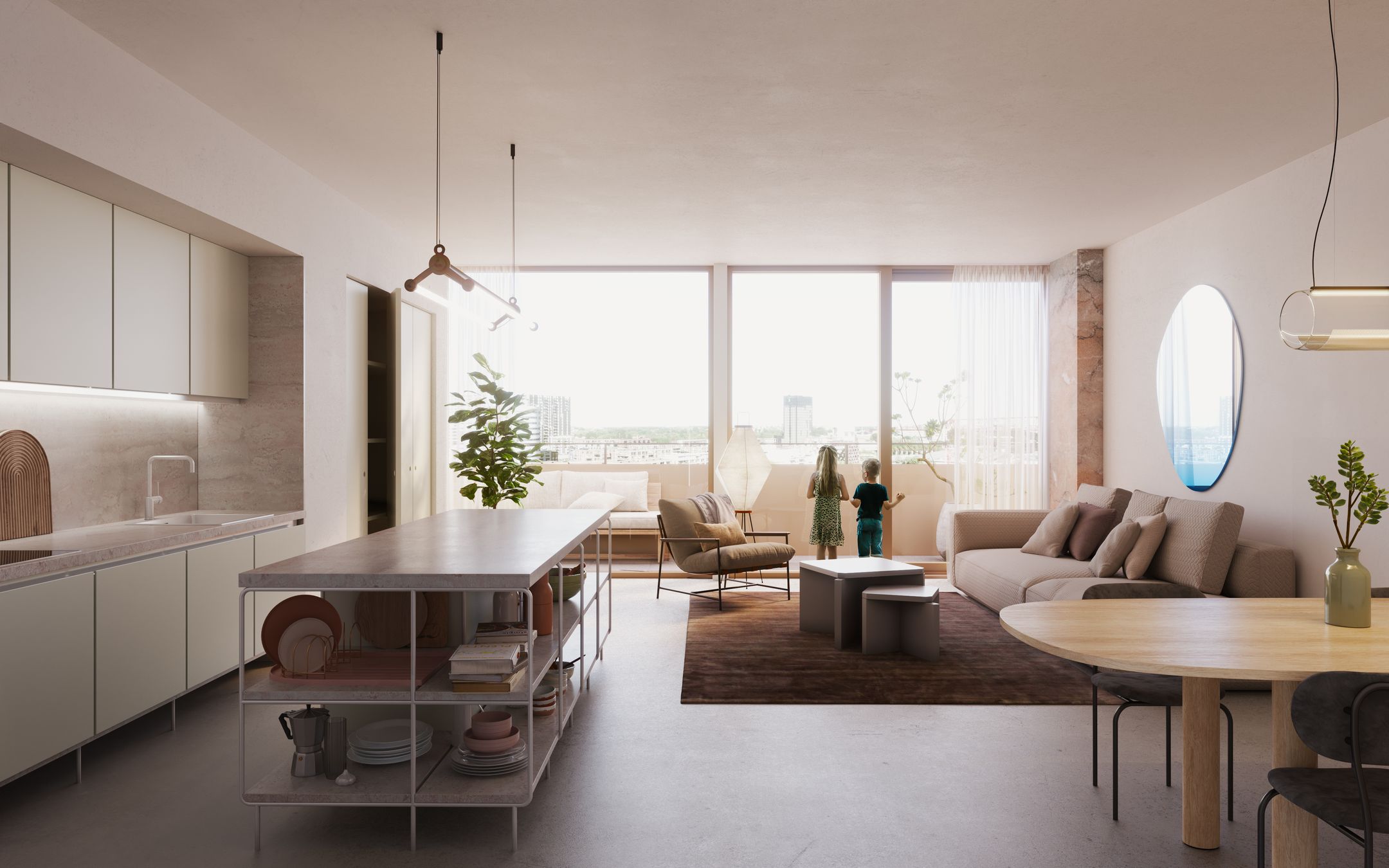 Elements | Sky Twin loft (Bouwnr. T 15.4), Amsterdam, 1096AC, Noord-Holland, Nederland  
