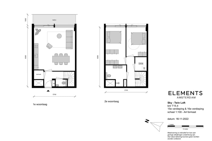 View photo 3 of Elements | Sky Twin loft (Bouwnr. T 15.4)