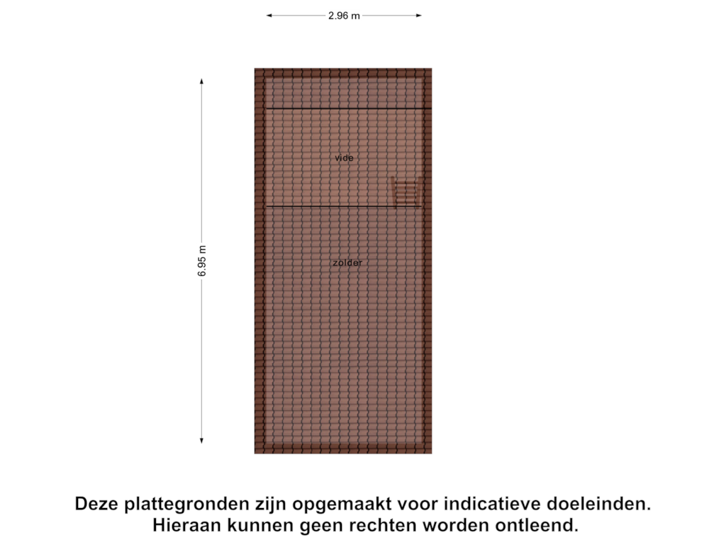 Bekijk plattegrond van Zolder van Reigerstraat 2