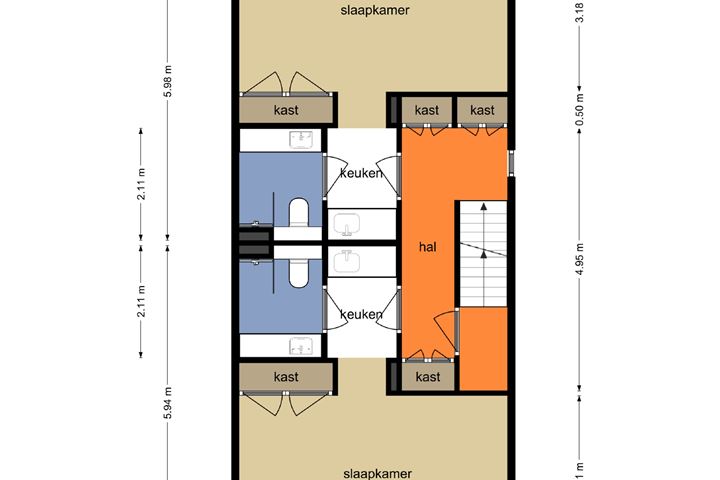 Bekijk foto 41 van Goudsbloemstraat 61-2