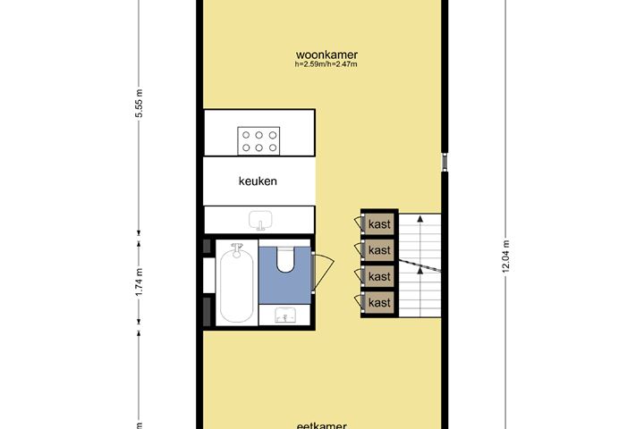 Bekijk foto 42 van Goudsbloemstraat 61-2