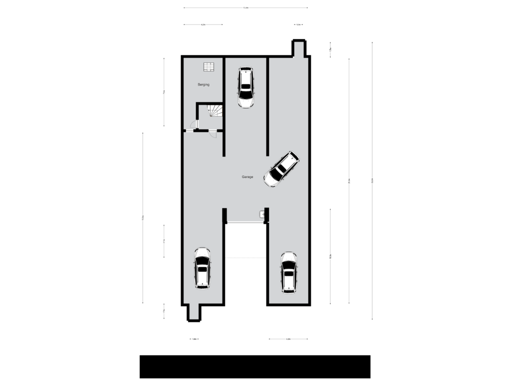 Bekijk plattegrond van Kelder van Heijinksweg 48