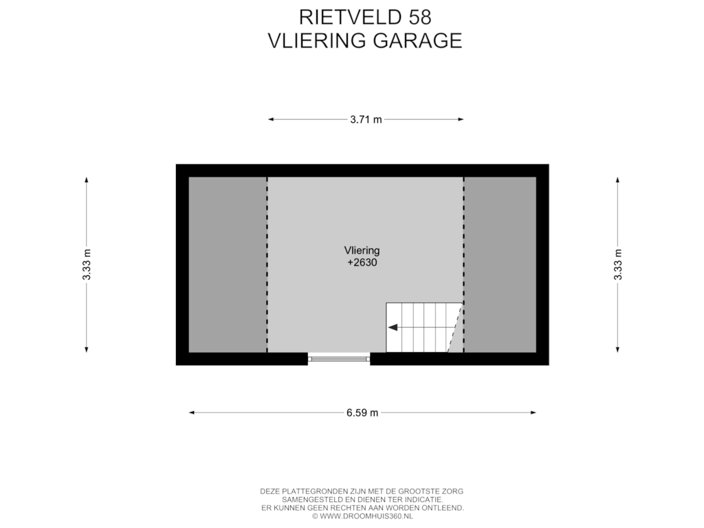 Bekijk plattegrond van Vliering Garage van Rietveld 58