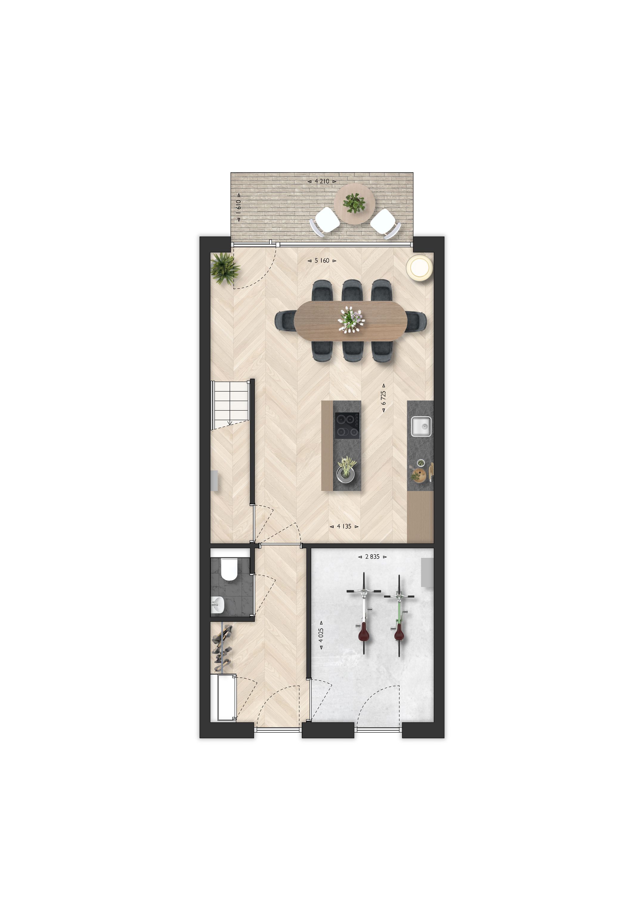 Foto 6 van Eindwoning Milan (Bouwnr. 12)