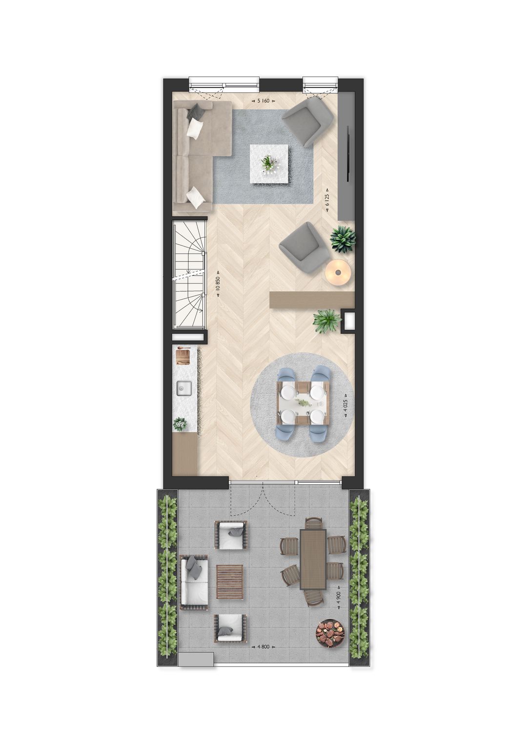 Foto 7 van Eindwoning Milan (Bouwnr. 12)