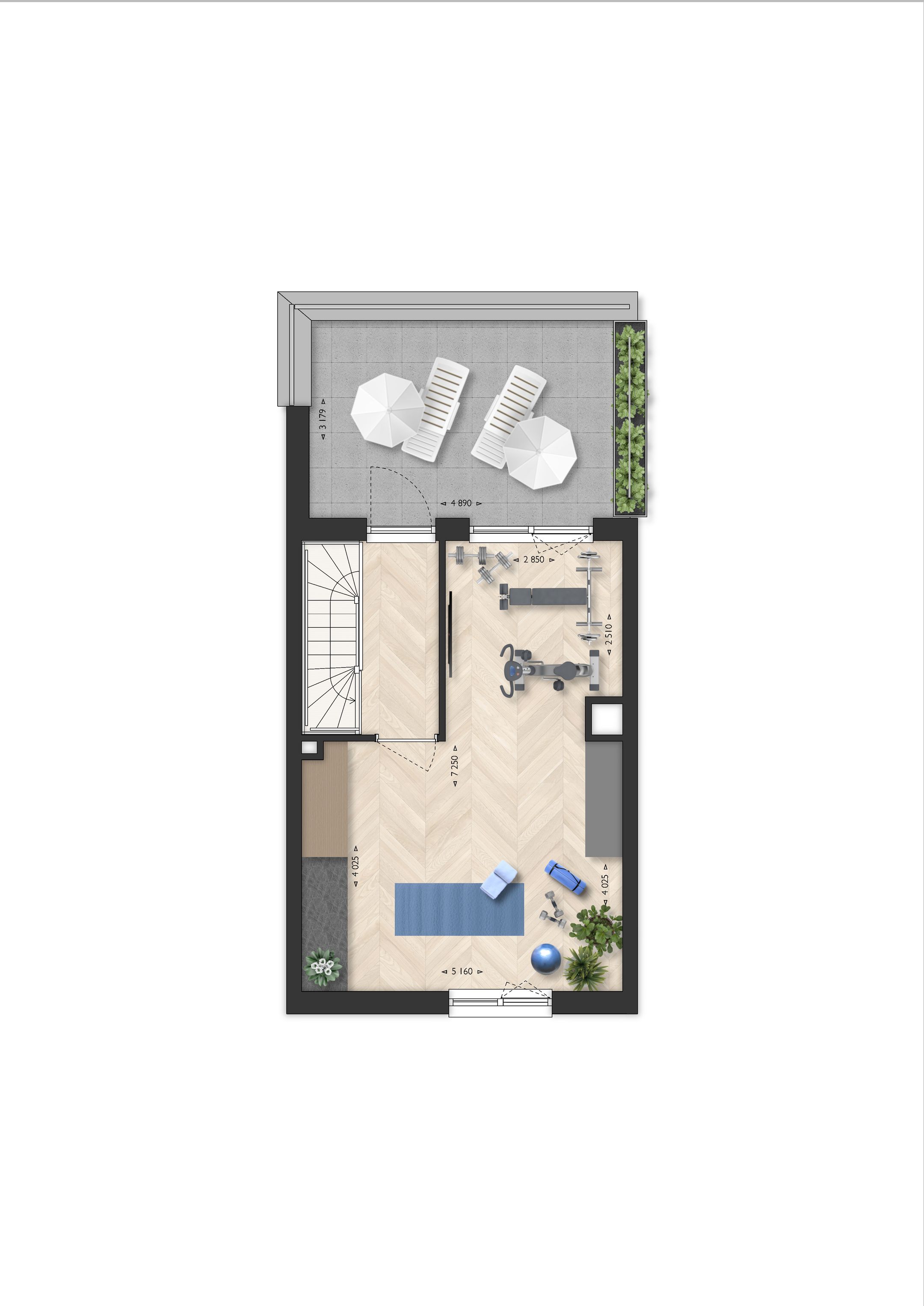 Foto 9 van Tussenwoning Philip (Bouwnr. 4)