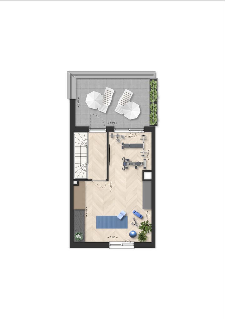 Foto 9 van Tussenwoning Philip (Bouwnr. 4)