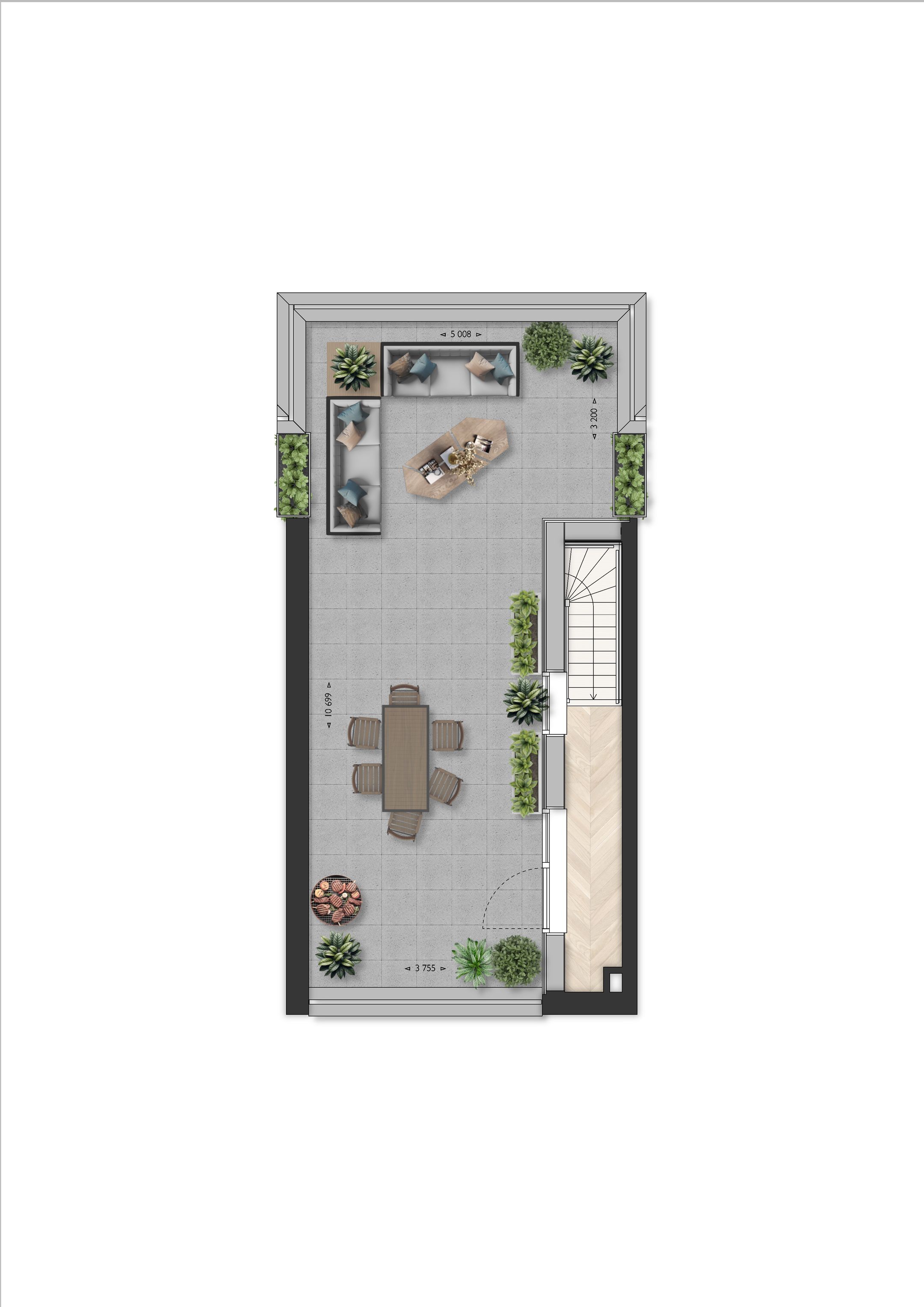 Foto 9 van Tussenwoning Amelie (Bouwnr. 17)