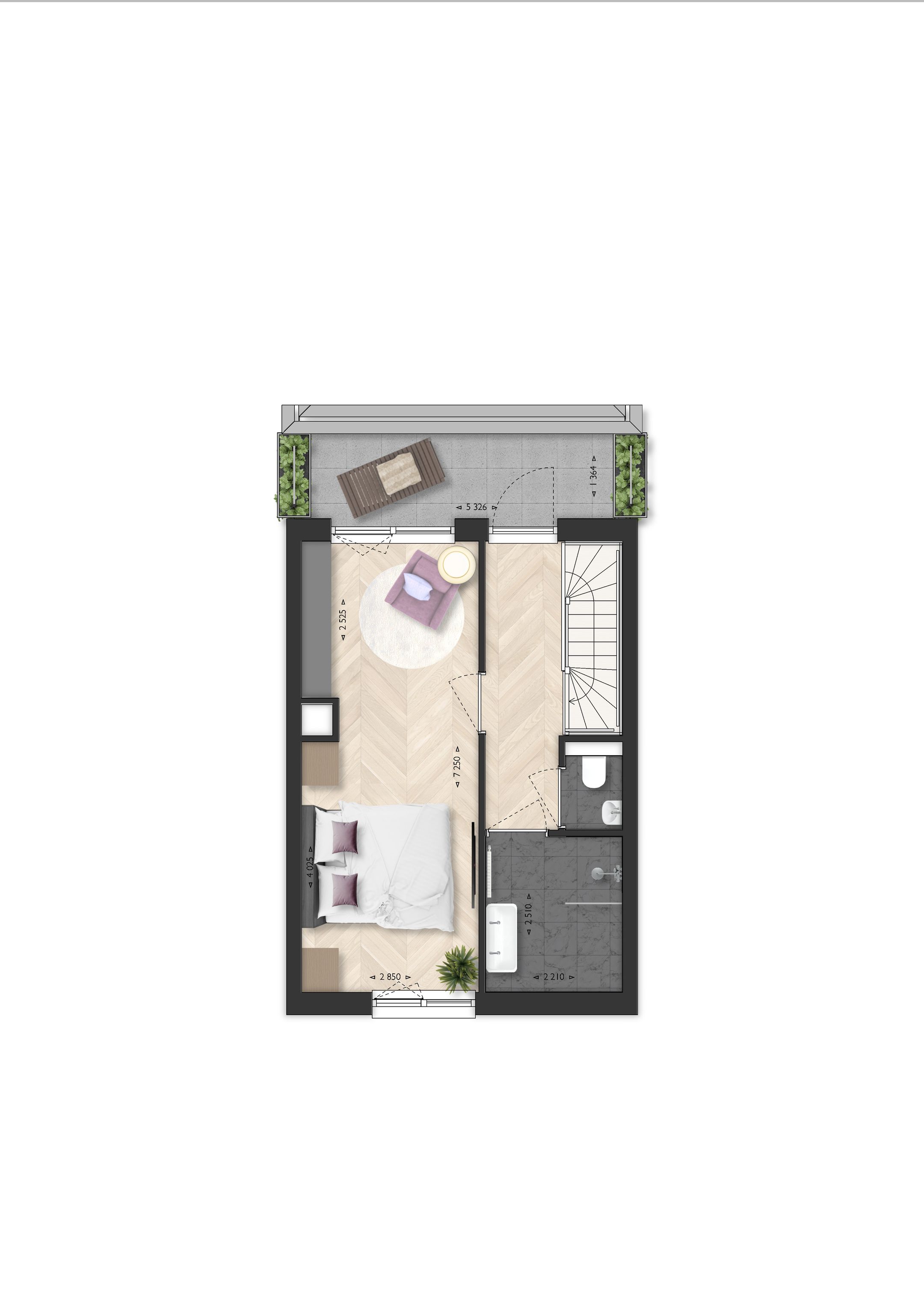 Foto 9 van Tussenwoning Amelie (Bouwnr. 18)