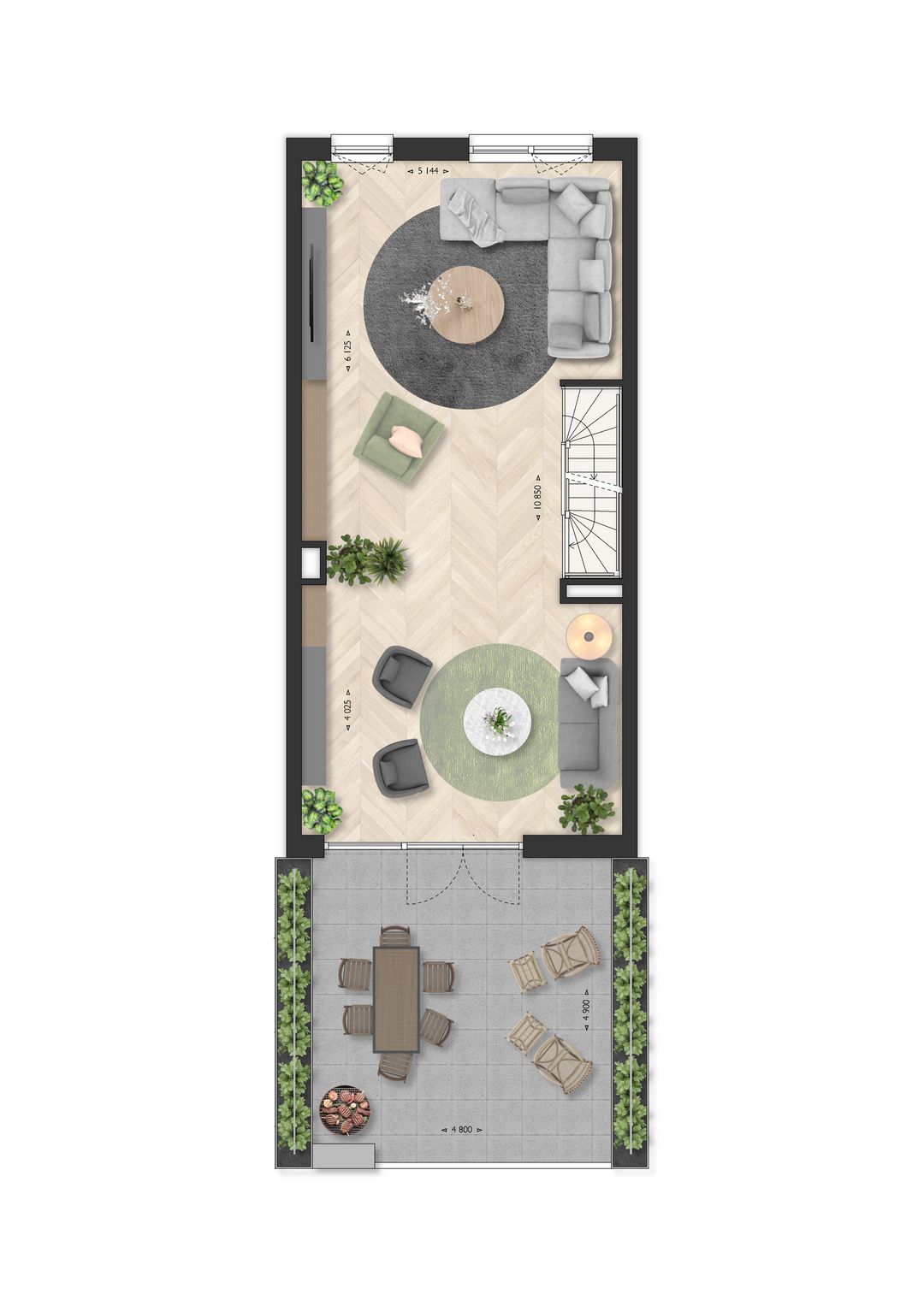 Foto 7 van Tussenwoning Olivia (Bouwnr. 20)