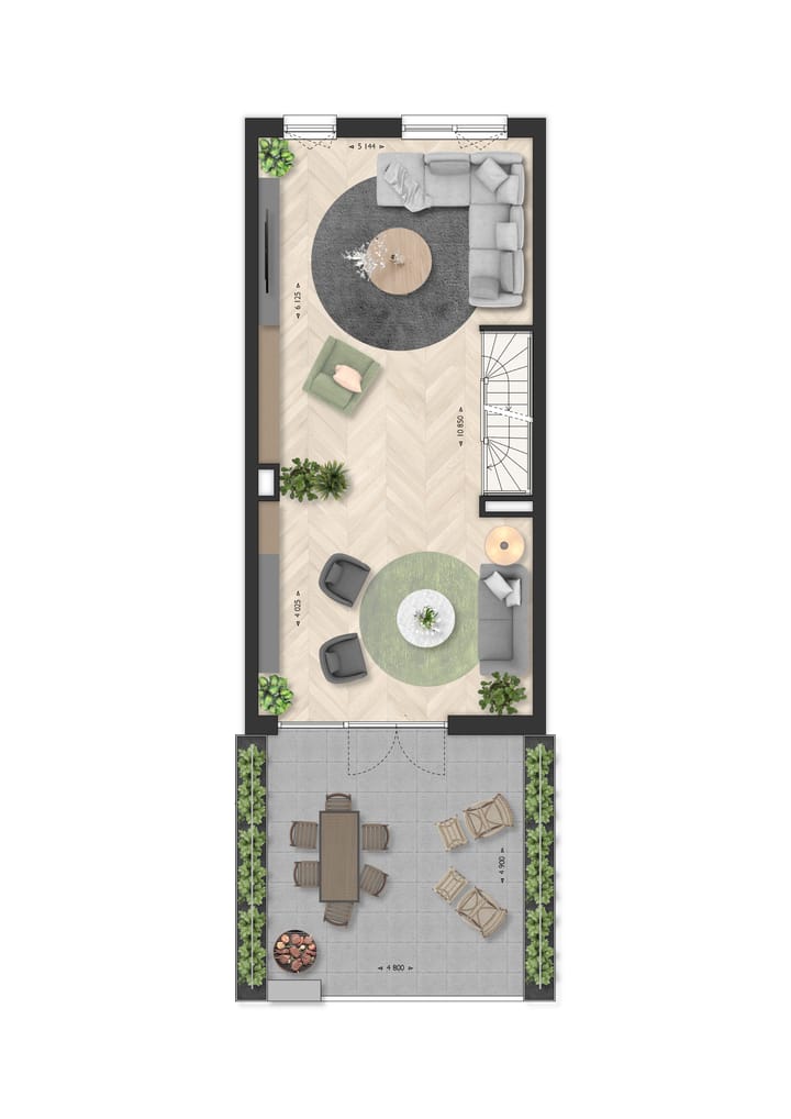 Foto 7 van Tussenwoning Olivia (Bouwnr. 20)