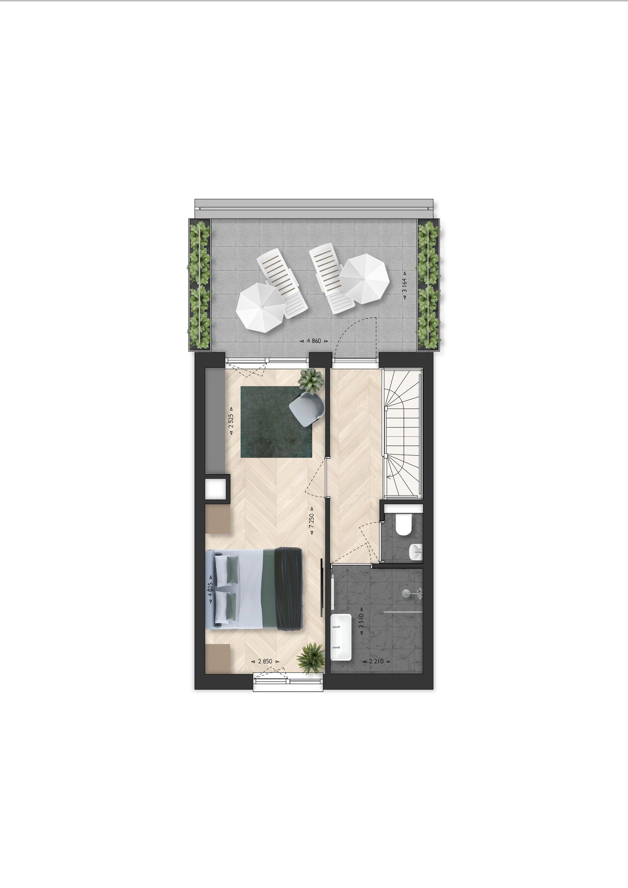 Photo 9 of Tussenwoning Olivia (Bouwnr. 21)