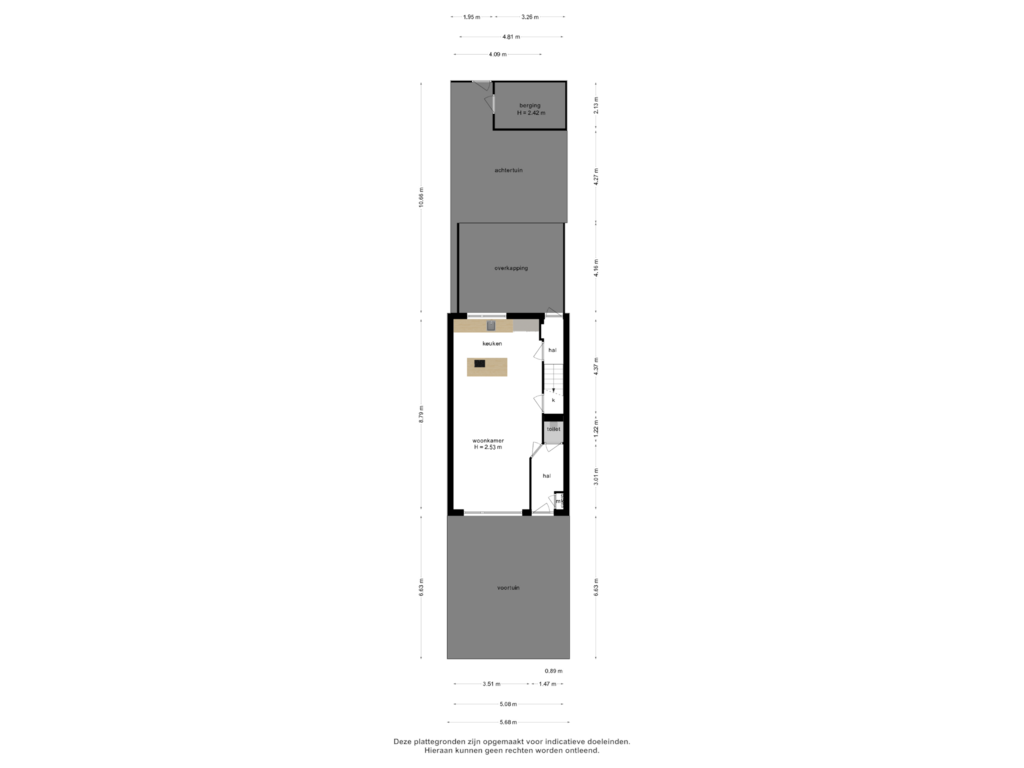 View floorplan of Begane grond of Koolmees 60