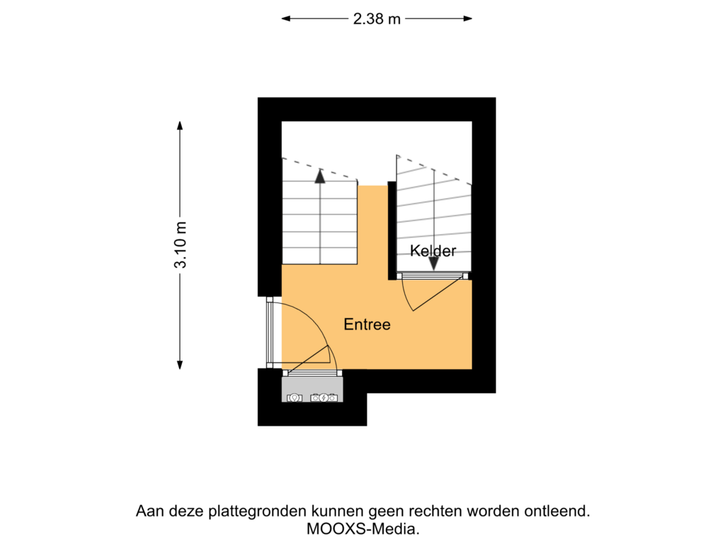 Bekijk plattegrond van Begane Grond van Croonenburgh 34