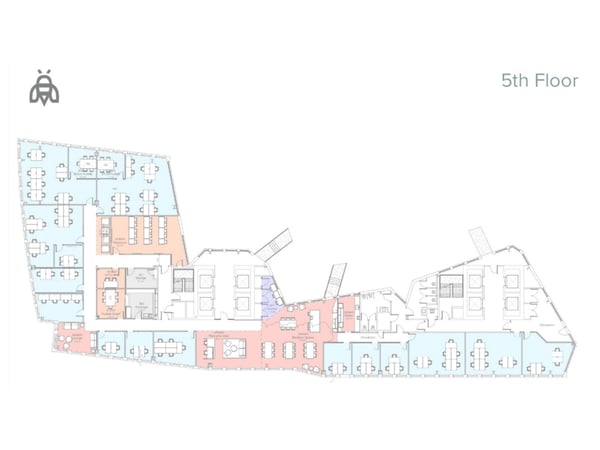 concept plattegrond 5e verdieping