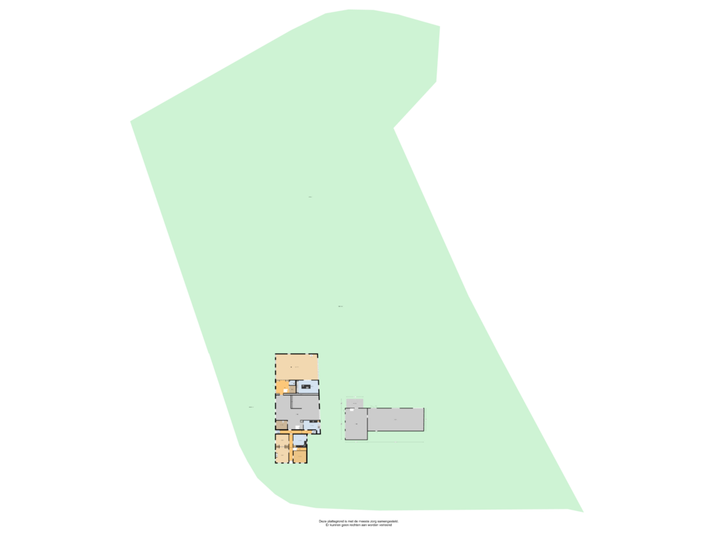 View floorplan of Situatie of Schaapsweg 124