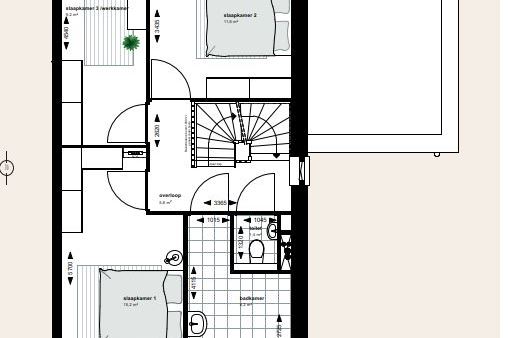 Bekijk foto 26 van Twee-onder-een-kapwoning (Bouwnr. 97)