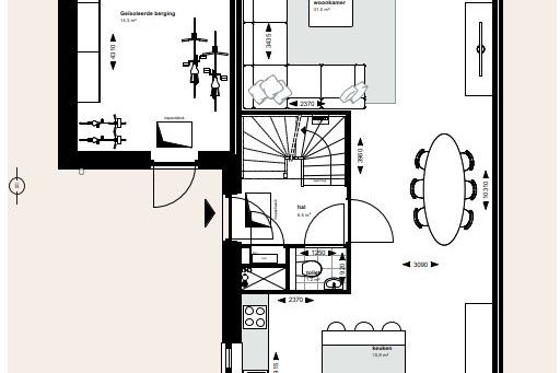 Bekijk foto 67 van Twee-onder-een-kapwoning (Bouwnr. 100)