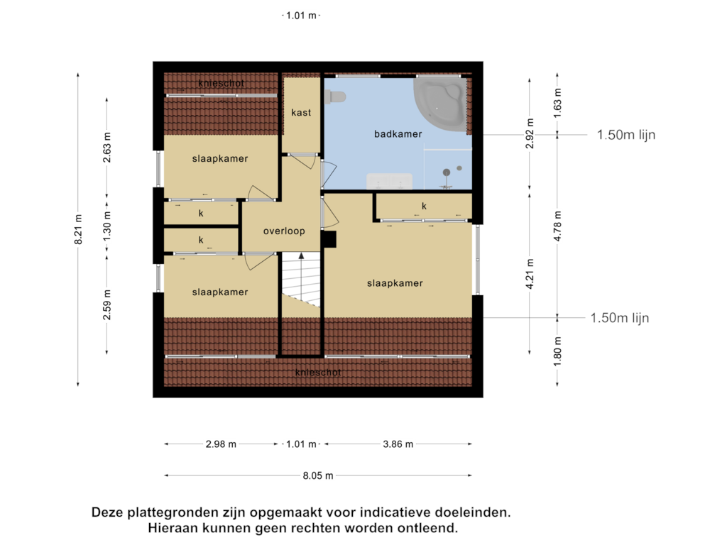 Bekijk plattegrond van Begane grond 2 van Burg. Snijdersstraat 17