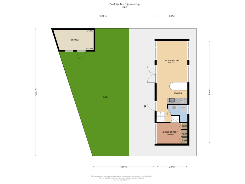 Bekijk plattegrond van TUIN van Poeldijk 1-WS-37